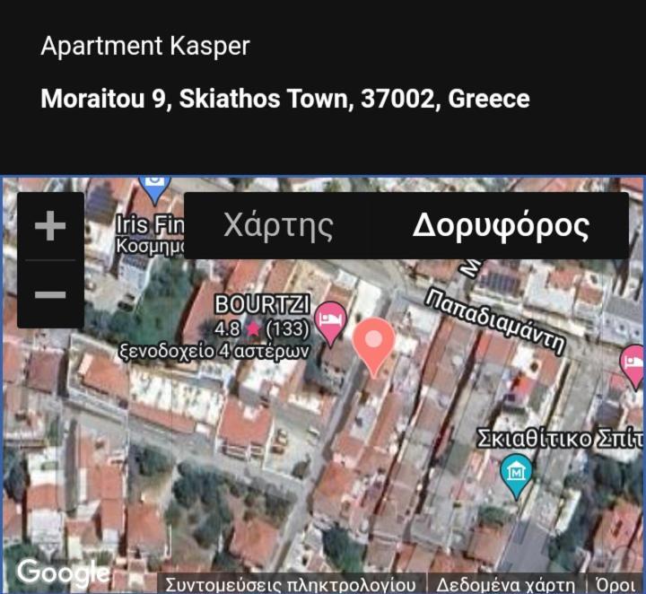 Apartment Kasper Skiathos-stad Buitenkant foto